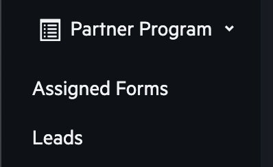Assigned Forms Button