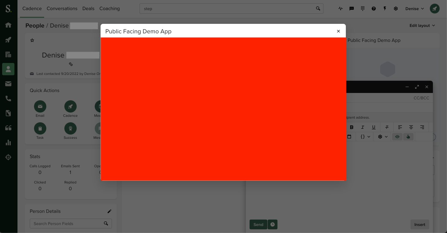 Email Editor Integration