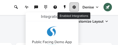Full Page Integration Selector